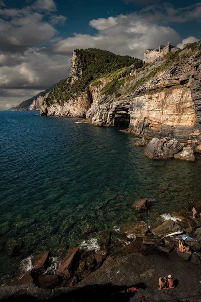 Liguria: Cliffs Of Porto Venere by Enzo Romano