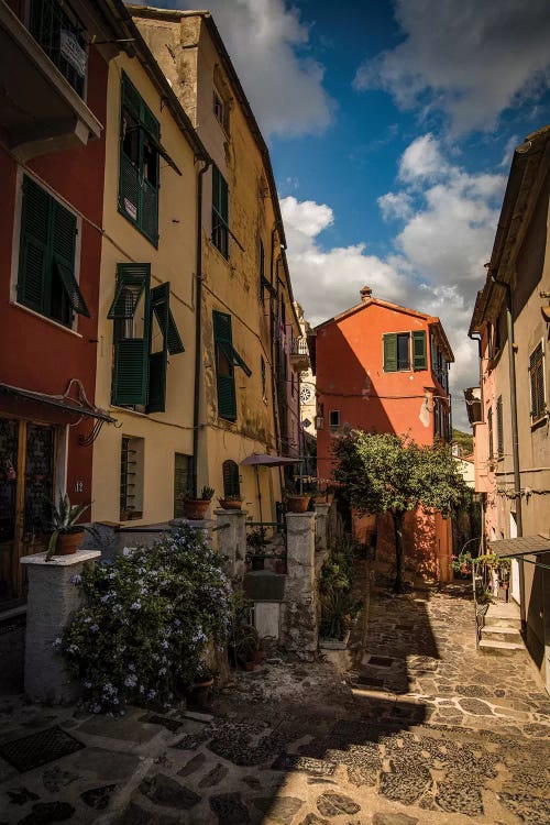 Street Of Porto Venere II by Enzo Romano wall art