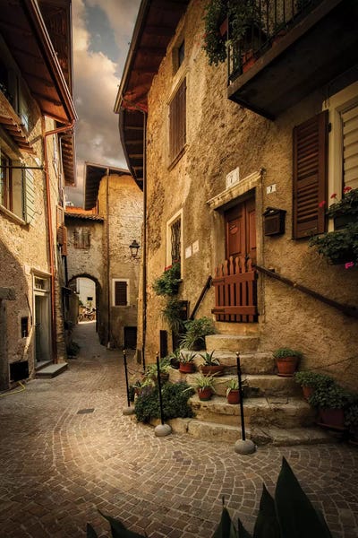 Enzo Romano: Tremosine II, Lombardy, Italy by Enzo Romano