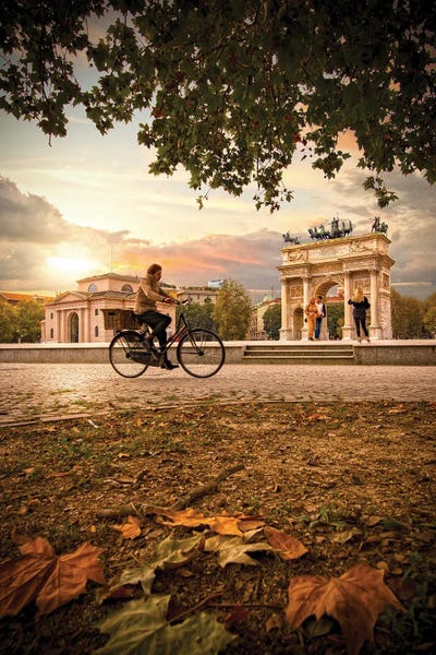 Lombardy: Arco Della Pace by Enzo Romano