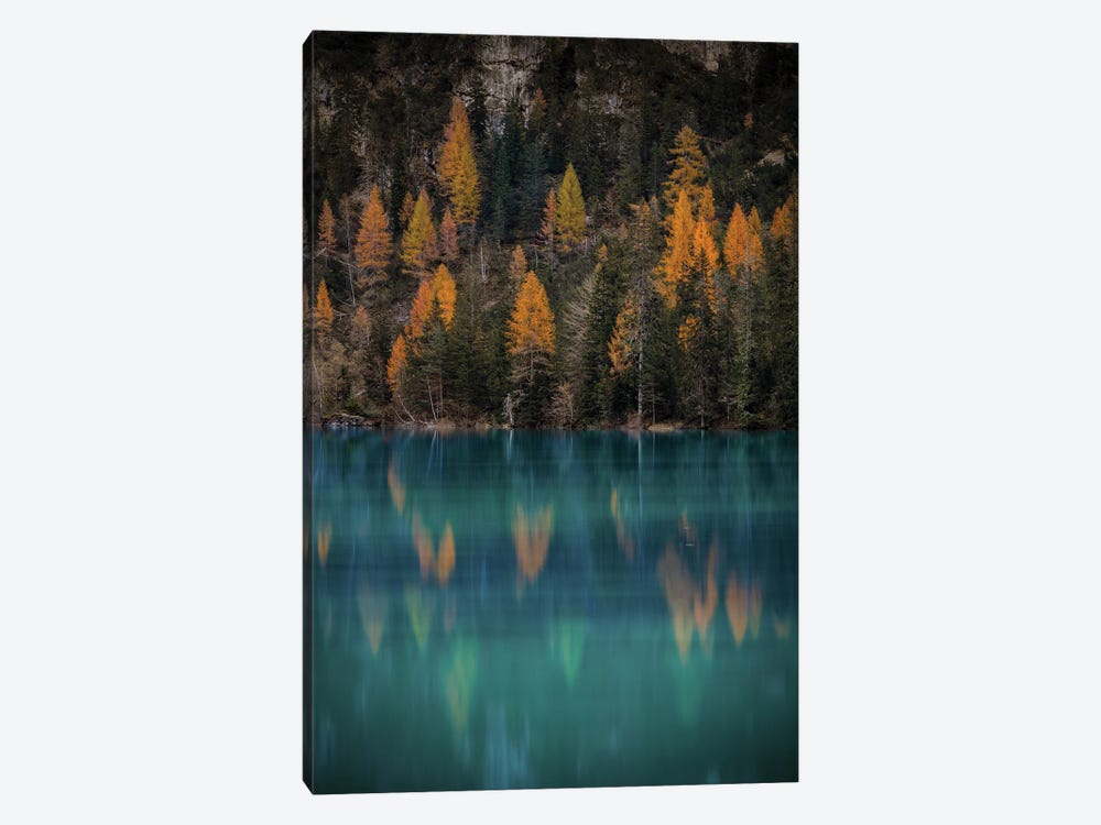 Autumn Reflections by Enzo Romano 1-piece Canvas Print