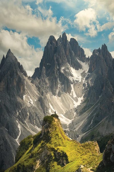 Cadini Di Misurin by Enzo Romano art print