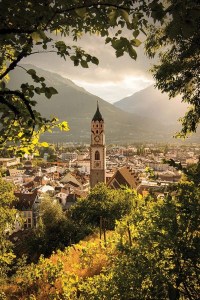 Trentino-South Tyrol: Framed Merano by Enzo Romano