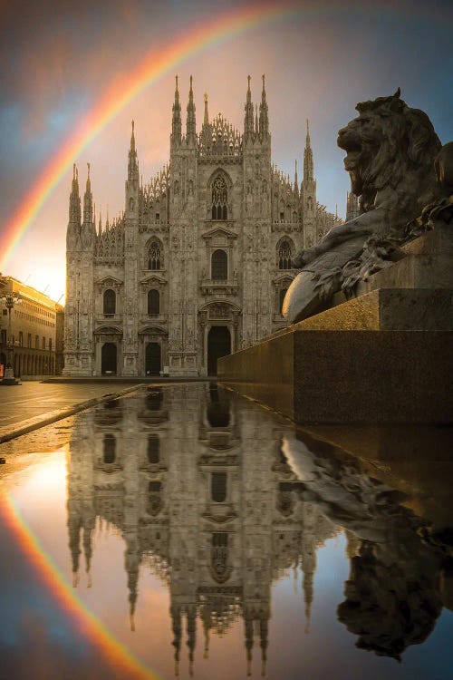 Rainbow In Milan