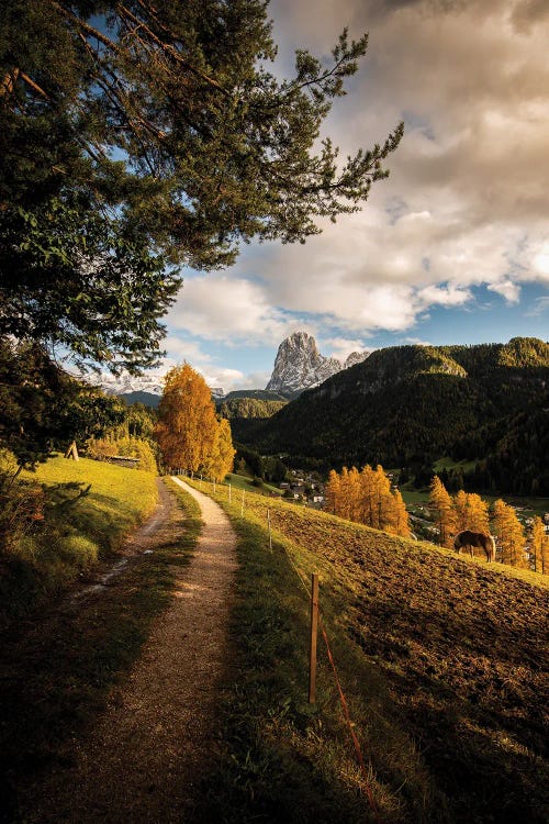 Val Gardena by Enzo Romano wall art