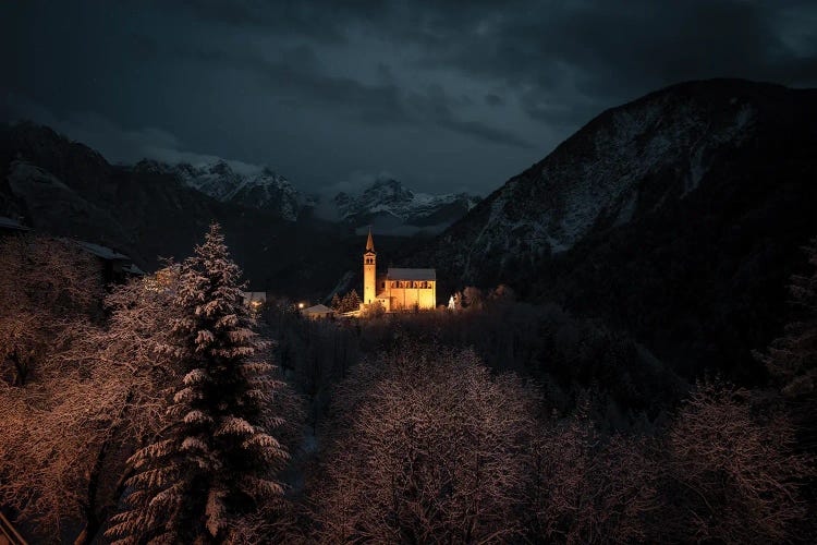Valle Di Cadore by Enzo Romano wall art