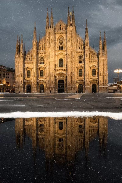 Enzo Romano: Milano Snow by Enzo Romano