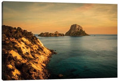 Ibiza II Canvas Art Print - Coastline Art
