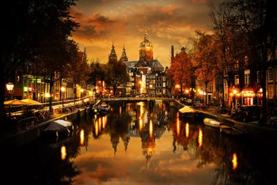 Amsterdam IV by Enzo Romano canvas print