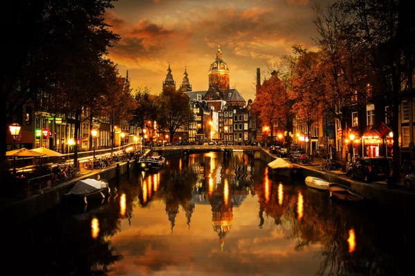 Enzo Romano: Amsterdam IV by Enzo Romano
