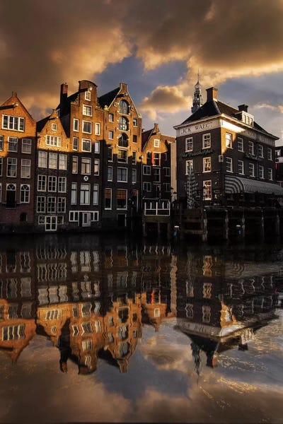 Netherlands: Amsterdam Houses by Enzo Romano
