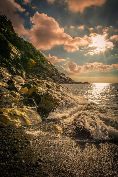 Enzo Romano: Cinque Terre, Italy by Enzo Romano