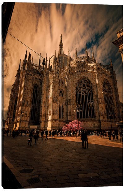 Duomo Milano, Spring Canvas Art Print - Enzo Romano