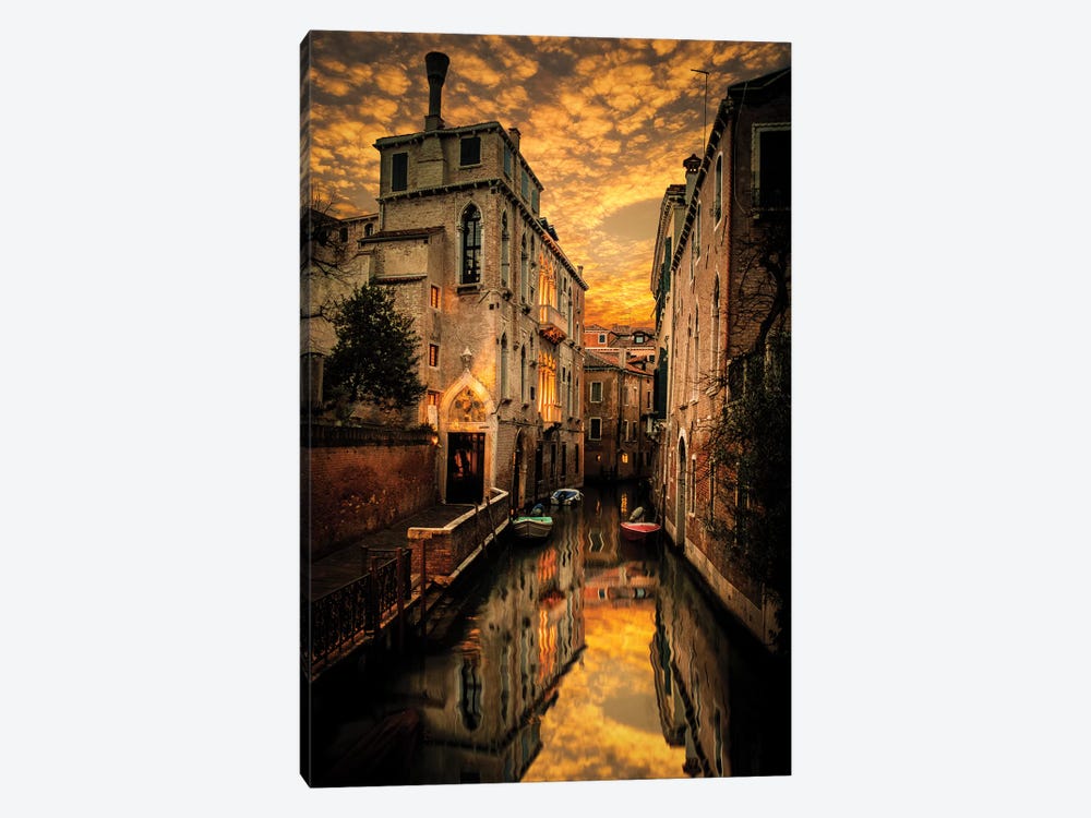 Venice Canals by Enzo Romano 1-piece Canvas Art