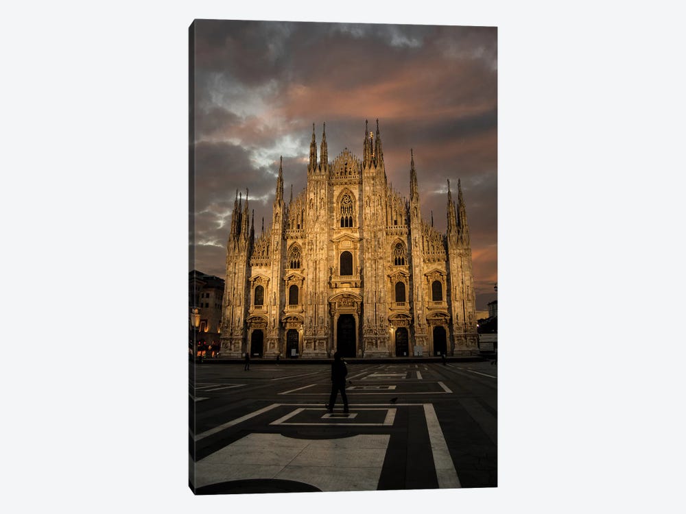 Milano Duomo III by Enzo Romano 1-piece Canvas Art Print