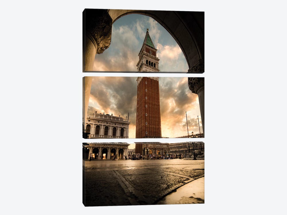 San Marco Frames by Enzo Romano 3-piece Art Print