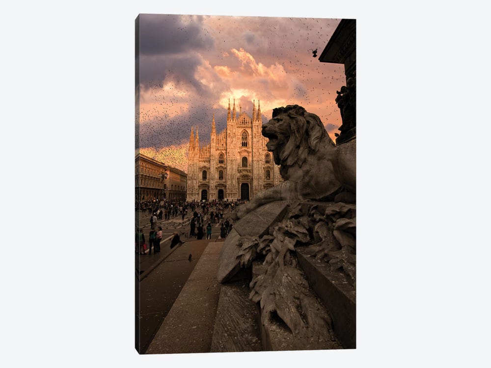 Duomo by Enzo Romano 1-piece Canvas Art Print