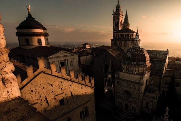 Enzo Romano: Bergamo Alta I by Enzo Romano