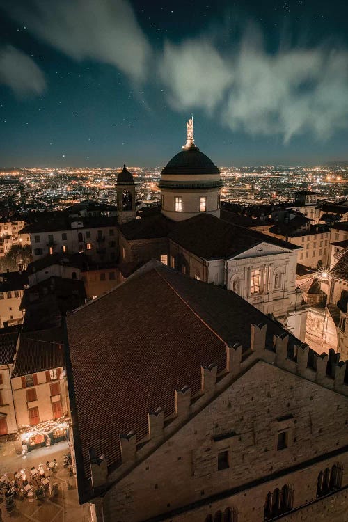 Bergamo Alta IV by Enzo Romano wall art