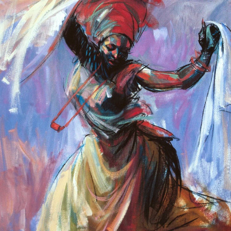 Bursting Loose by Edosa Oguigo wall art