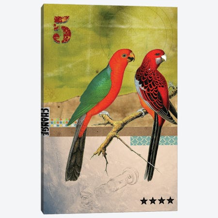 Birds Canvas Print #EOM129} by Elo Marc Art Print