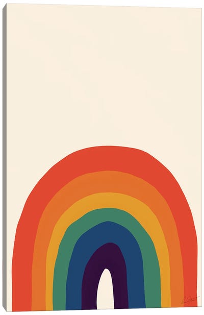 Rainbow Canvas Art Print - Eleanor Stuart