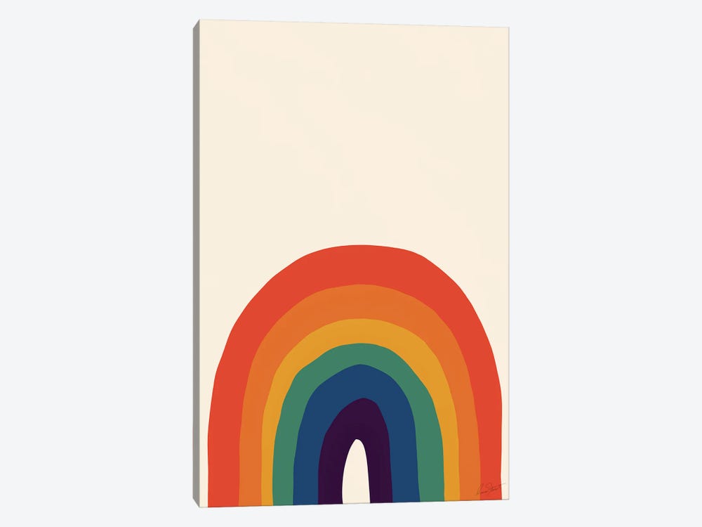Rainbow by Eleanor Stuart 1-piece Canvas Wall Art