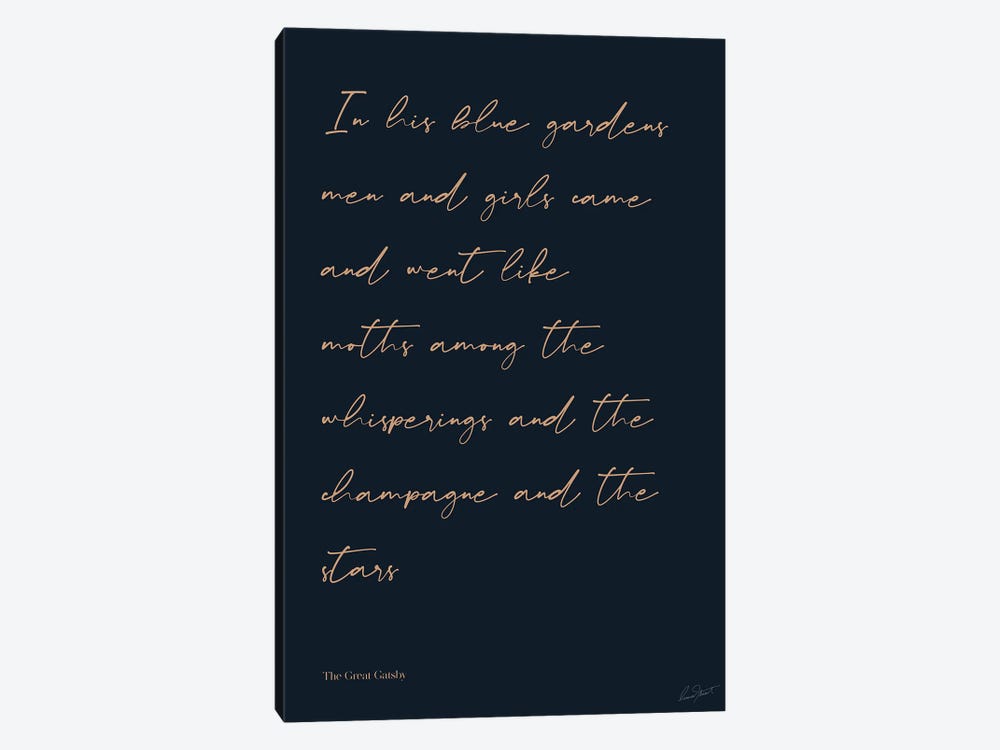 The Great Gatsby by Eleanor Stuart 1-piece Canvas Print
