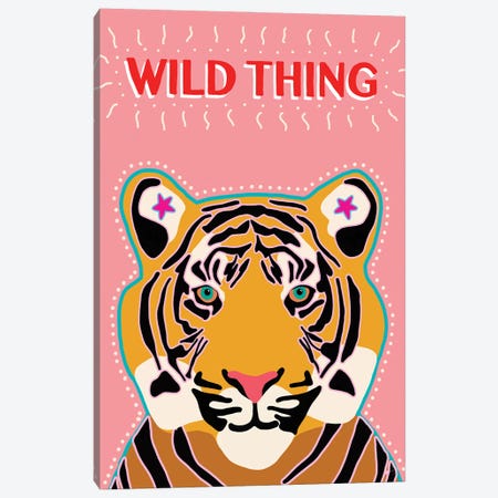 Wild Thing Canvas Print #EOR63} by Eleanor Stuart Canvas Art Print