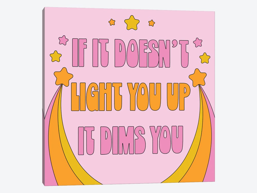 Light You Up by Exquisite Paradox 1-piece Canvas Wall Art
