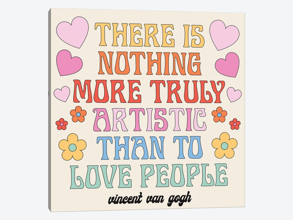 Love People by Exquisite Paradox 1-piece Canvas Art Print