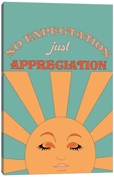 Appreciation Canvas Art Print - Sun Art