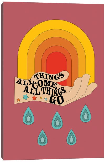 All Things Canvas Art Print - Exquisite Paradox