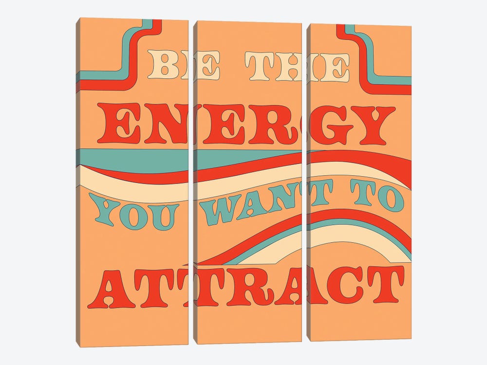 Be The Energy by Exquisite Paradox 3-piece Canvas Art