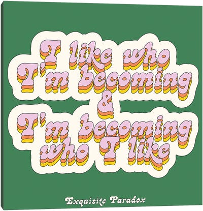 Becoming Canvas Art Print - Exquisite Paradox