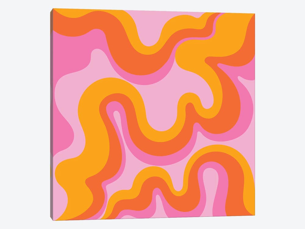 Groovy Swirl by Exquisite Paradox 1-piece Canvas Print