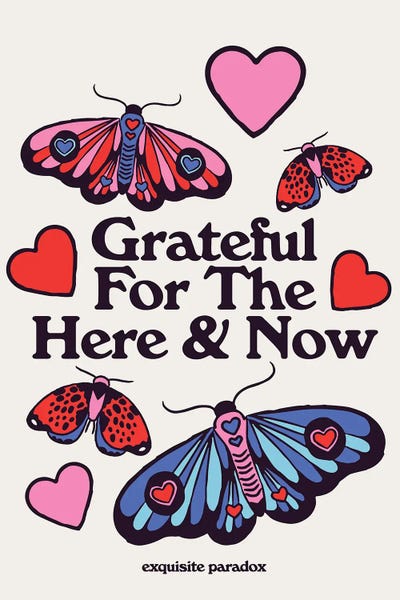 Good Vibes & Stayin' Alive: Grateful Moths by Exquisite Paradox