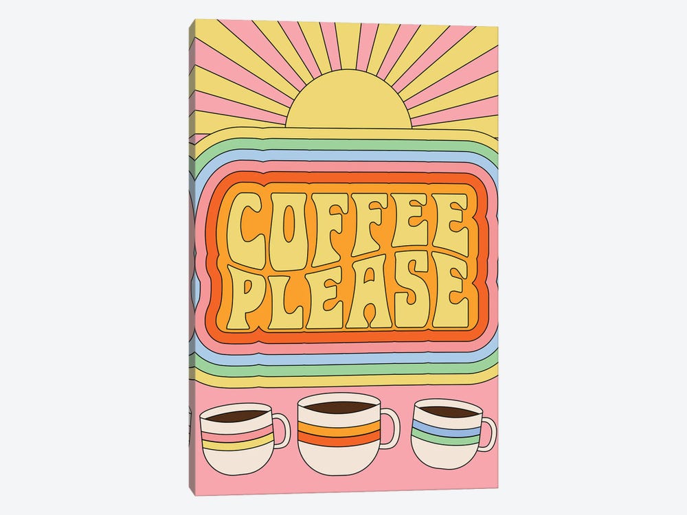 Coffee Please by Exquisite Paradox 1-piece Canvas Art