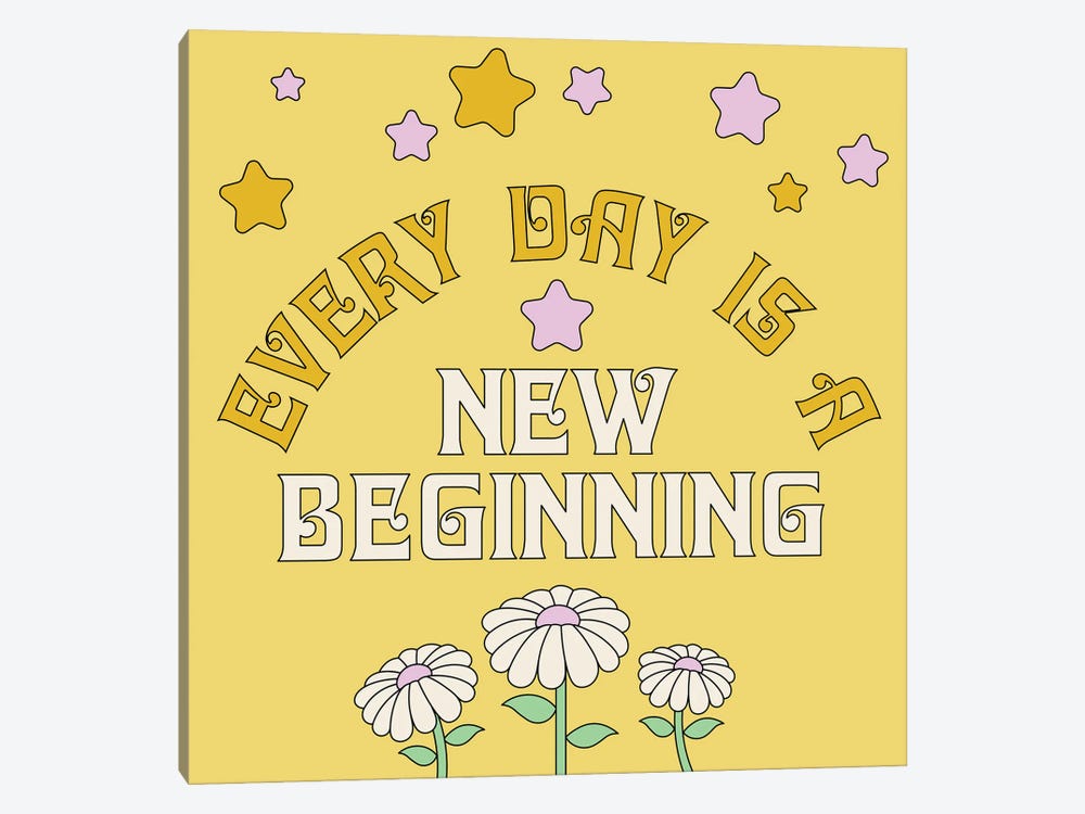 Every Day Is A New Beginning by Exquisite Paradox 1-piece Canvas Artwork