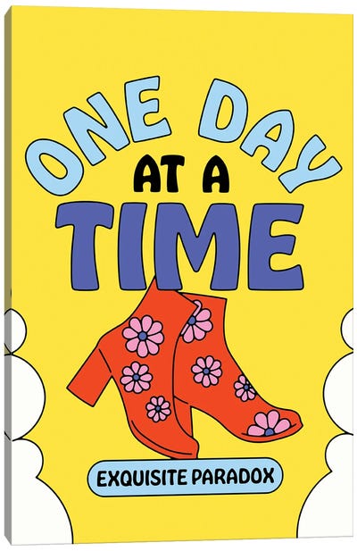 One Day At A Time Canvas Art Print - Exquisite Paradox