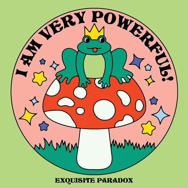 Frogs: Very Powerful by Exquisite Paradox