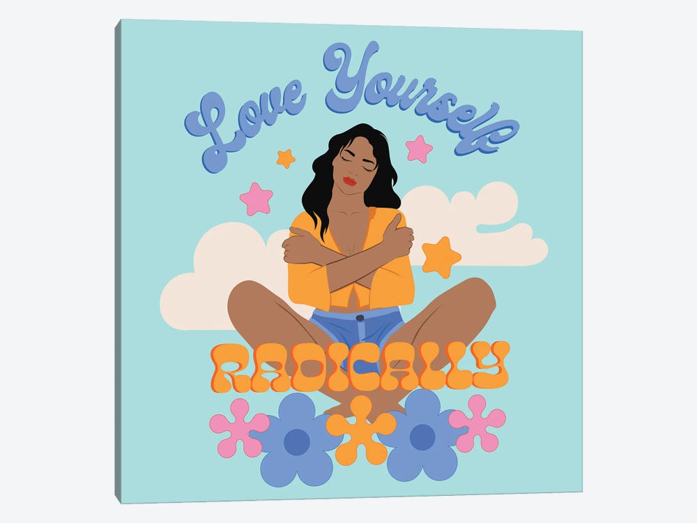 Radical Self Love by Exquisite Paradox 1-piece Canvas Print