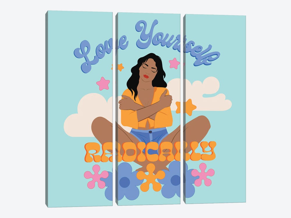 Radical Self Love by Exquisite Paradox 3-piece Art Print