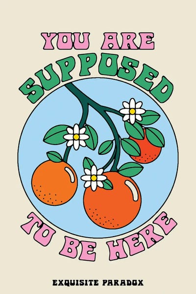 Good Vibes & Stayin' Alive: Encouraging Oranges by Exquisite Paradox