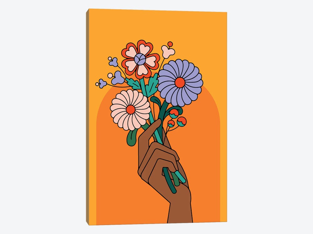 Flower Handful by Exquisite Paradox 1-piece Canvas Wall Art