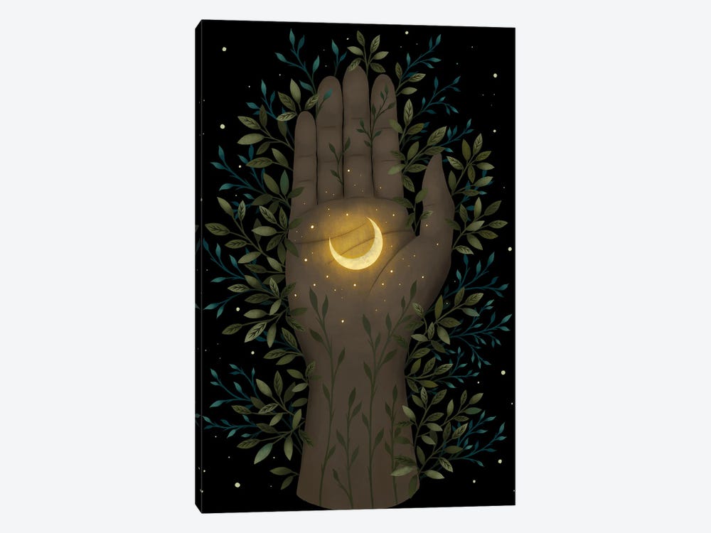 Tiny Moon by Episodic Drawing 1-piece Canvas Print