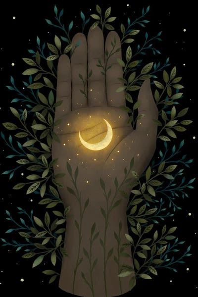 Fine Art Print: Tiny Moon by Episodic Drawing