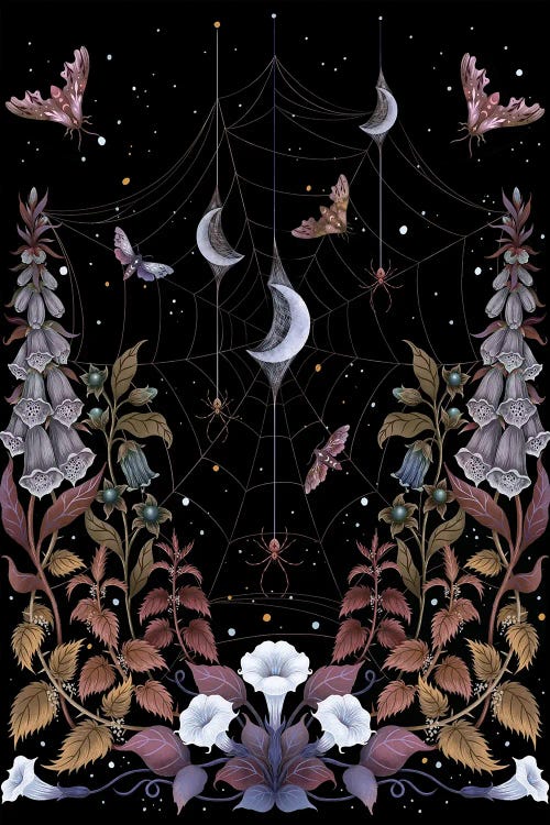 Witch Garden by Episodic Drawing wall art