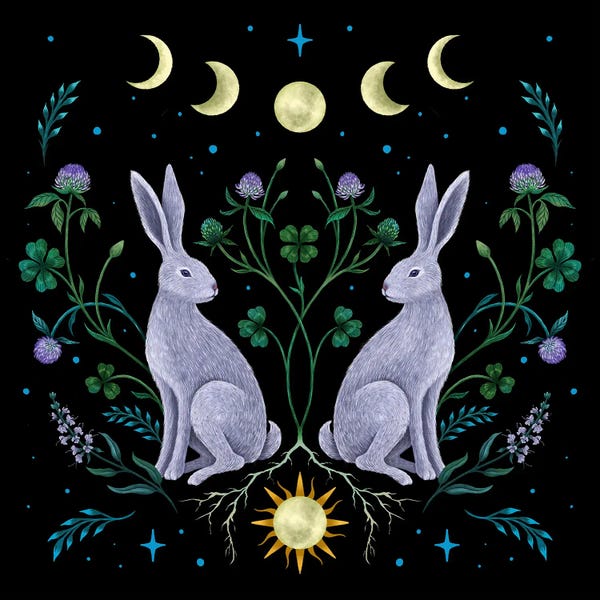 Sun & Moon: Year Of Rabbit by Episodic Drawing