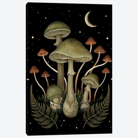 Death Cap Canvas Print #EPD37} by Episodic Drawing Canvas Wall Art